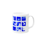 松尾穂波のLONG NIGHT Mug :right side of the handle