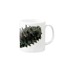 アズペイントの人面魚ならぬ人面海鼠 Mug :right side of the handle