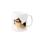 ねこほわしょっぷのねこほわどっとこむ【ドヤ顔】 Mug :right side of the handle