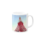 Jellyfish Lab.のTOKYO TOWER 001 Mug :right side of the handle