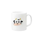 いなりのうし(色) Mug :right side of the handle