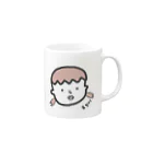 bluemountainのa girl Mug :right side of the handle