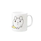 伊藤萌果のカオス屋さんのマヨラーはむはむ Mug :right side of the handle