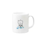 ひとみのねこぱんつ(白ぱんつをはく) Mug :right side of the handle