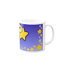 ☆みかん☆のもこぴよぱんだ*おほしさま Mug :right side of the handle