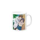 AsamiOubaの壁ドン Mug :right side of the handle