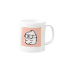 牛乳ミルクの密マスク Mug :right side of the handle