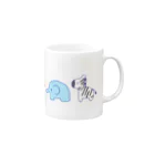 ひまわりのどうぶつえん Mug :right side of the handle