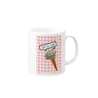 S.mai◡̈♥︎のice cream◡̈♥︎ Mug :right side of the handle