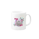 NukoNukoの猫ロック Mug :right side of the handle