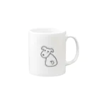 はらっふるのやる気ないわん。（振り向き） Mug :right side of the handle