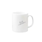 milkのglance Mug :right side of the handle
