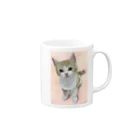 kinako-japanの子猫の姫ちゃん Mug :right side of the handle