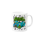 SARNOのお店のGalaxy Monsters Mug :right side of the handle