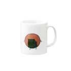 はるはるのしょうゆせんべーくん Mug :right side of the handle