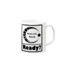 MKO DESIGNのReady? Mug :right side of the handle