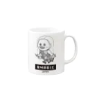 でざき工房のAMABIEさん Mug :right side of the handle