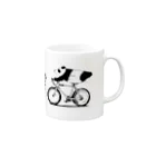 WORLDCYCLEのスーパーマンパンダ Mug :right side of the handle