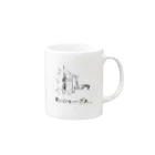 こころのクリニックのまいにゅーぎあ... Mug :right side of the handle