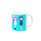 からふるぽっぷのからふるとりお Mug :right side of the handle