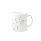 EWKKTD.のとりとりとりとり Mug :right side of the handle