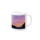 _watermelonのピンクの空 Mug :right side of the handle