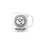 uchukunの小窓からウチュウクン Mug :right side of the handle