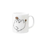 クマツアンショップのあ、ドーナッツだ！ Mug :right side of the handle