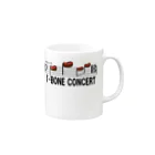 decoppaのT-BONE CONCERT Mug :right side of the handle