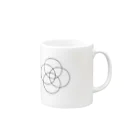 0224の華 Mug :right side of the handle