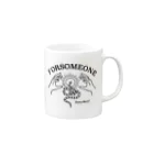 ARKVANEXCLAIMのSNAKE&HANDS Mug :right side of the handle