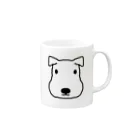 puti-shopのわんちゃん Mug :right side of the handle