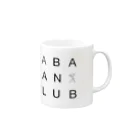 SABAR STOREの【SABA CAN CLUB】 Mug :right side of the handle