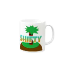 aREA51のsummer SHIFTY Mug :right side of the handle