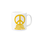 AURA_HYSTERICAのPEACE Mug :right side of the handle