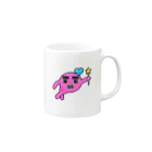 PINKNOKOのPINKNOKOマグカップ Mug :right side of the handle