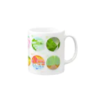 JP-INFOGRAPHICSのSeasonal Views in Japan（絶景） Mug :right side of the handle