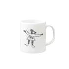 pirame shopのばーねるカップ Mug :right side of the handle