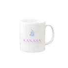 ドライヘッドスパkanasaのKANASAオリジナルマグカップ Mug :right side of the handle