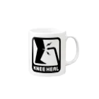 2BRO. 公式グッズストアの「KNEE HEAL」 マグカップ Mug :right side of the handle