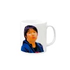 チャウダーのチャウダーくん Mug :right side of the handle