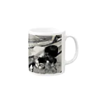 maru11の砂場遊び Mug :right side of the handle