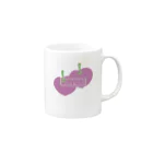 charu117のapple couple Mug :right side of the handle