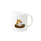 穴掘り犬こむぎさんの穴掘り犬こむぎさん Mug :right side of the handle