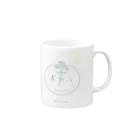 ♡バレエ♡コーヒー♡ぶたちゃん♡大好きリーナ♡のK♡S Mug :right side of the handle