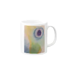 I.RO.HA.NI.HO.HE.To.のPurple eye Mug :right side of the handle