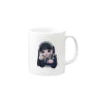 ねり梅子のつむにちゃん Mug :right side of the handle