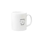 ビション・フリーゼ　＋まめちゃんグッズのビション・フリーゼ　まめグッズ Mug :right side of the handle