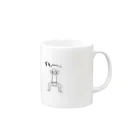 M-designのズキューンな男の子 Mug :right side of the handle