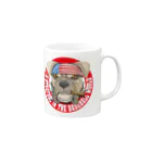 BASEBALL LOVERS CLOTHINGの「球界の野良犬」チャリティー Mug :right side of the handle